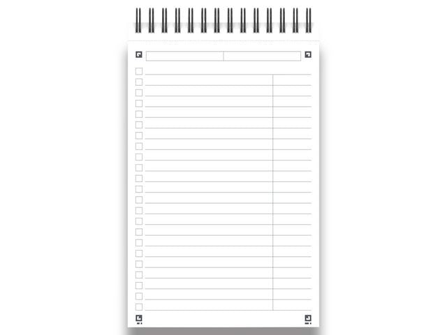 Anteckningsblock OXFORD Task Manager